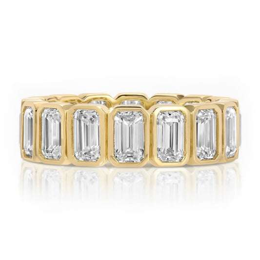 The Baguette Bezel Eternity Band