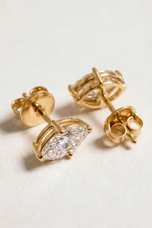 The Marquise Studs