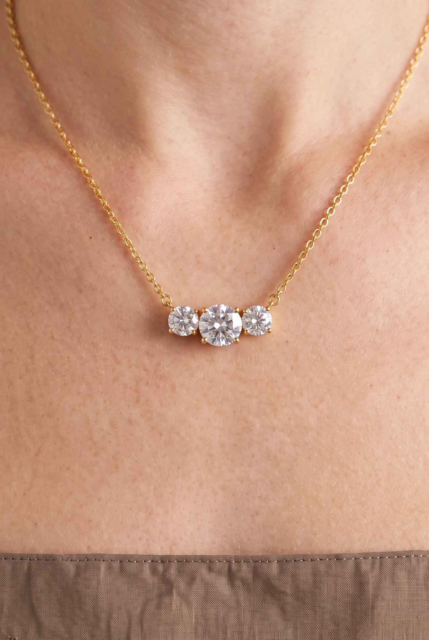 The Triad Pendant + Studs Duet