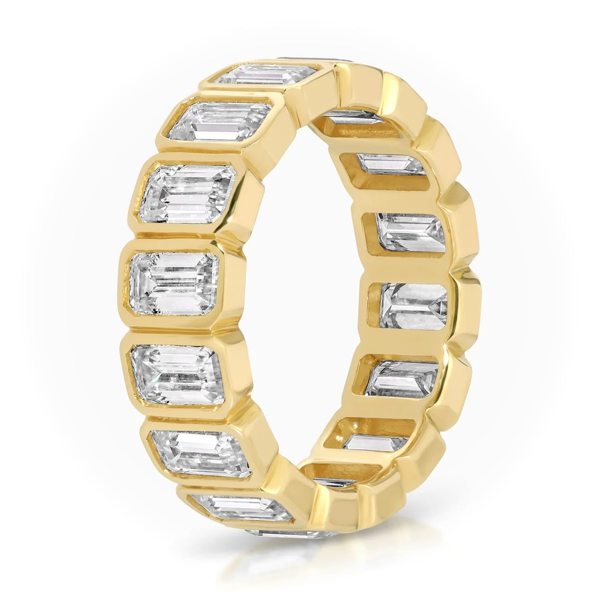 The Baguette Bezel Eternity Band
