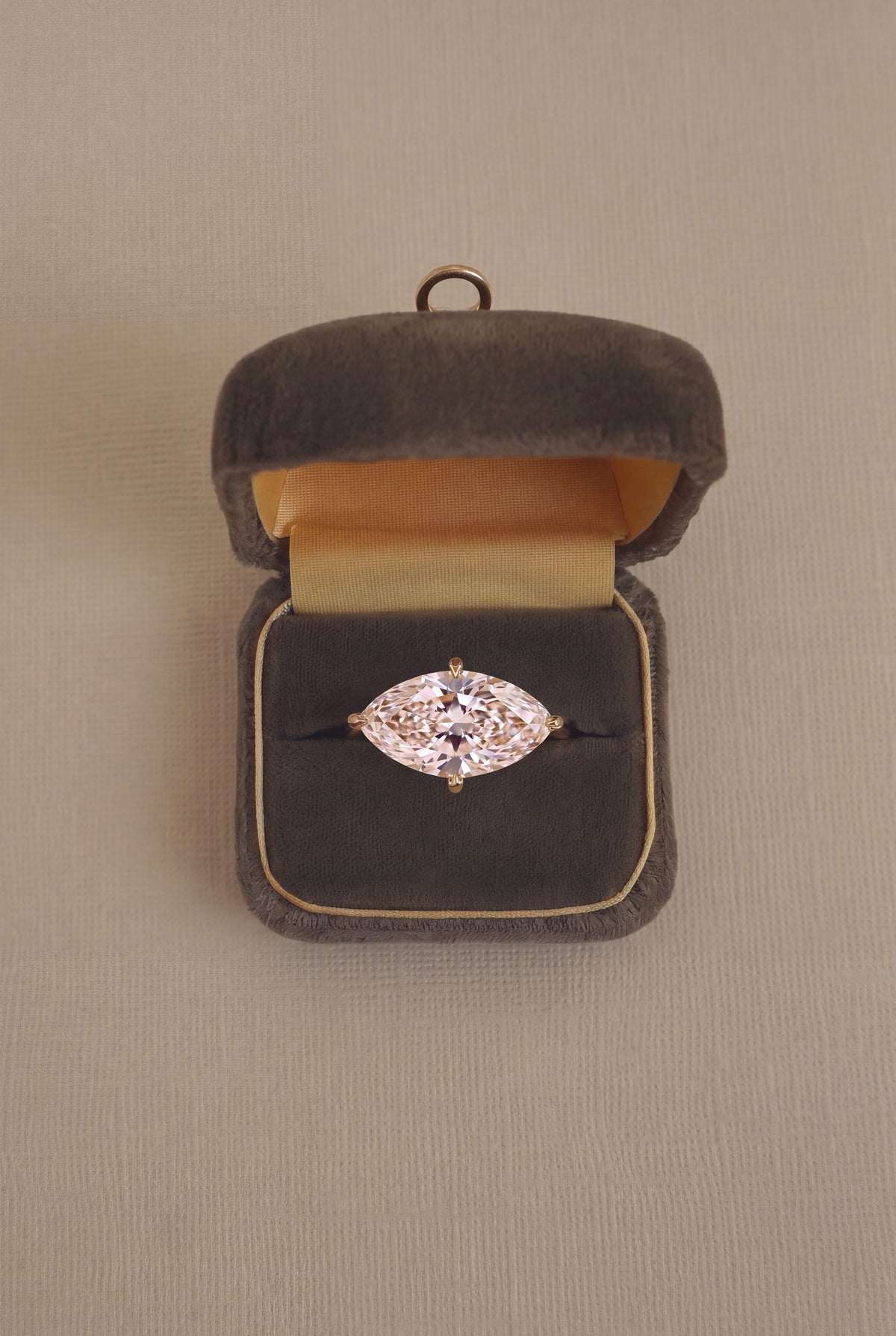 The East West Solitaire Ring