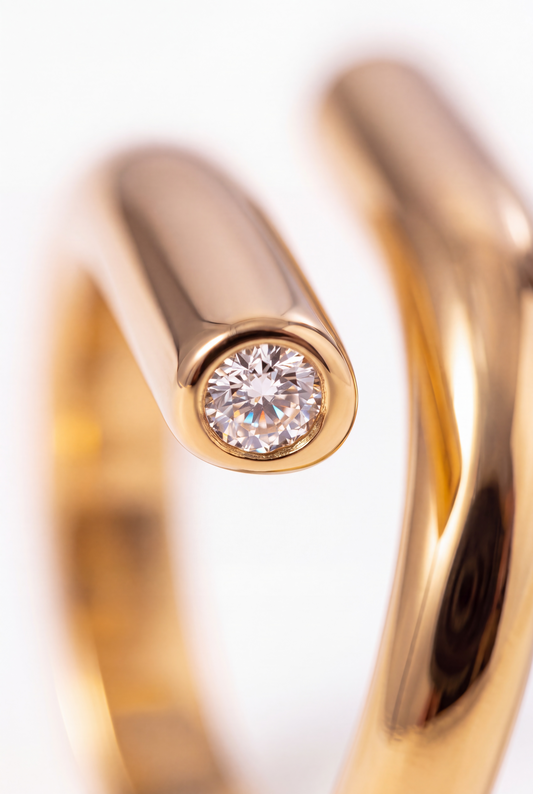 The Solid Helix Ring