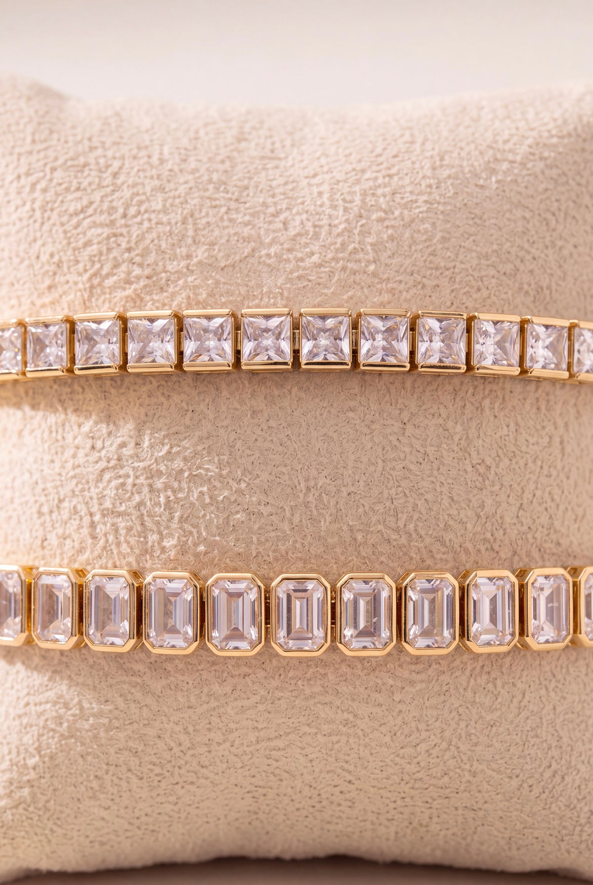 The Emerald-Cut Linear Bracelet